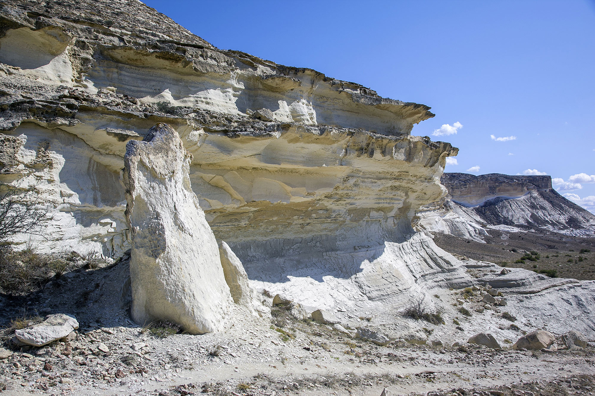 Chalk mountain, Mangystau